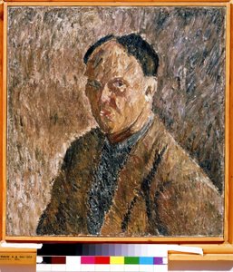 "自画像" 亚历山大-大卫多维奇-德列文（1889-1938）1923 年 莫斯科国立特列季亚科夫画廊