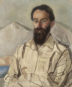弗里德里希·爱德华多维奇·克里默（Friedrich Eduardovich Krimmer）肖像，1888-1963年，1919年 作者 亚历山大·雅科夫列维奇·戈洛文