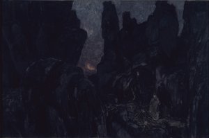 G. Bizet的歌剧《卡门》的舞台设计，1908年 作者 亚历山大·雅科夫列维奇·戈洛文