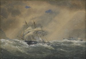 蒸汽护卫舰Svetlana，1878年