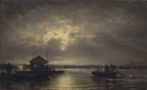 涅瓦河上的夏夜，1875年