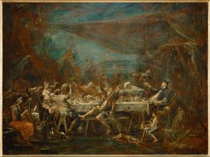 Banquet nuptial de bohemiens - 波希米亚人的婚宴 作者 亚历山德罗（风格）马格纳斯科