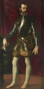 Francesco I de Medici 1541-1587的画像，托斯卡纳大公，1570-1575年。 作者 亚历山德罗·阿洛里（Alessandro Allori）