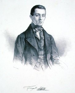 迪斯马-富马格利（1826-93）（雕刻）。 作者 亚历山德罗·佛科西（Alessandro Focosi）