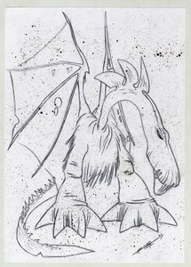 奇幻插画的传奇动物：龙。 作者 亚历山德罗·洛纳蒂