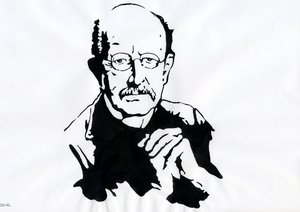 德国物理学家马克斯-普朗克（德国物理学家马克斯-普朗克（1868-1947 年）肖像） 作者 亚历山德罗·洛纳蒂
