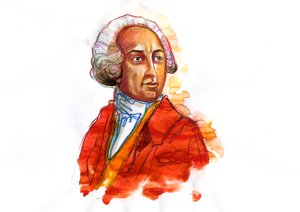 法国化学家安托万-洛朗-德-拉瓦锡（1743-1794 年）肖像（法国贵族、化学家安托万-洛朗-德-拉瓦锡） 作者 亚历山德罗·洛纳蒂