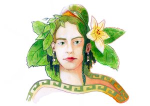神圣盖亚女神母亲的代表（希腊神话：盖亚或地球的盖亚化身）