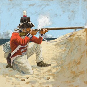 皇家海军陆战队，约 1806 年，在海滩上登陆，2018 年 作者 亚历山德罗·洛纳蒂