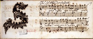 我对是否喜欢...意大利作曲家亚历山德罗·斯特拉德拉（Alessandro Stradella，1644 - 1682）的手写乐谱持怀疑态度。 摩德纳埃斯滕图书馆 作者 亚历山德罗·斯特拉德拉
