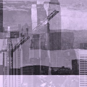 城市景观,2019,(混合媒体;拼贴;发现物) 作者 亚历克斯·卡明克