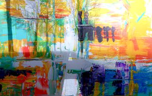 Path,2019,(mixed media) 作者 亚历克斯·卡明克