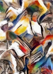 地面上的彩虹，2016年， 作者 亚历克斯·卡明克