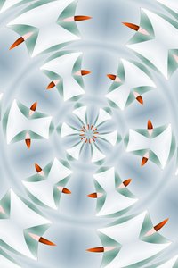 Arabesque #15,2019,(混合媒体) 作者 亚历克斯·卡明克