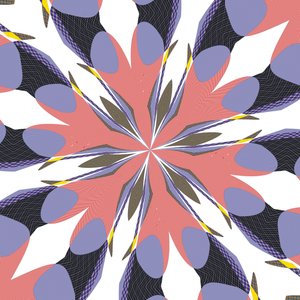 clover (version),2019,(mixed media) 作者 亚历克斯·卡明克