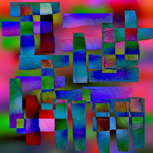 白天,2019,(混合媒体) 作者 亚历克斯·卡明克