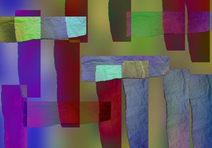 etude #20,(mixed media) 作者 亚历克斯·卡明克
