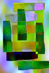 etude #8,2019,(mixed media) 作者 亚历克斯·卡明克