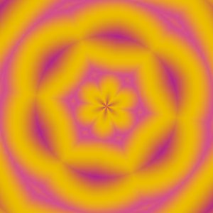 flowers #1,2019,(gradient) 作者 亚历克斯·卡明克