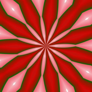 flowers #3,2019,(gradient) 作者 亚历克斯·卡明克
