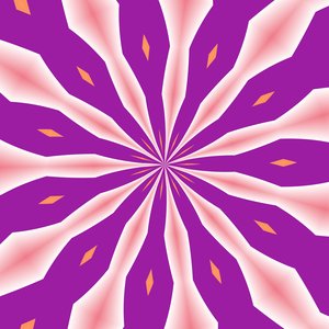 flowers #4,2019,(gradient) 作者 亚历克斯·卡明克