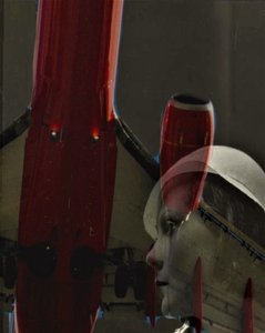 飞翔的思想,2020,(拼贴) 作者 亚历克斯·卡明克