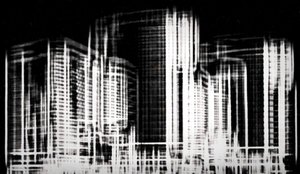 fragment of the City #3,2019,)mixed media) 作者 亚历克斯·卡明克