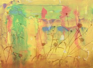 在沙漠中,2019年,(混合媒体) 作者 亚历克斯·卡明克