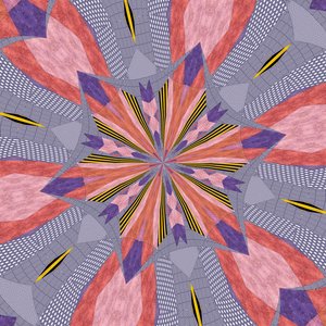 装饰品 #72,2019,(混合媒体) 作者 亚历克斯·卡明克