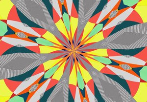 装饰品 #105, (混合媒体) 作者 亚历克斯·卡明克