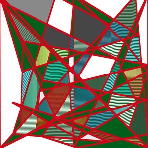 sound around,2019,(gradient) 作者 亚历克斯·卡明克
