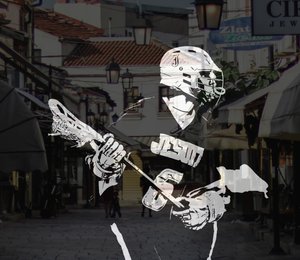 Sports illustrated,2019,(拼贴画) 作者 亚历克斯·卡明克