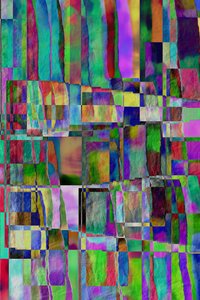 结构B,2019,(混合媒体) 作者 亚历克斯·卡明克