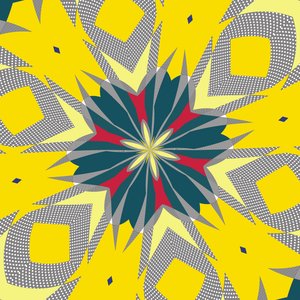 symmetry #12,2019,(mixed media) 作者 亚历克斯·卡明克