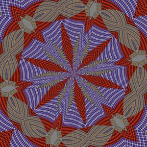 symmetry #33,2019,(mixed media) 作者 亚历克斯·卡明克