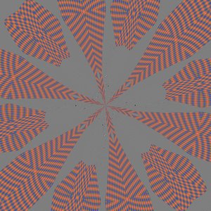 Symmetry #37,2019,(混合媒体) 作者 亚历克斯·卡明克