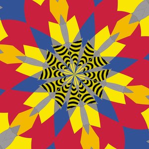 symmetry #6,2019,(mixed media) 作者 亚历克斯·卡明克