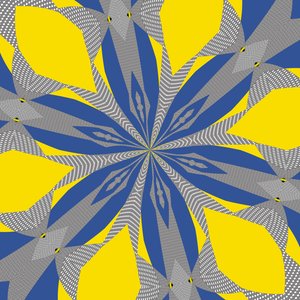 symmetry #8,2019,(mixed media) 作者 亚历克斯·卡明克