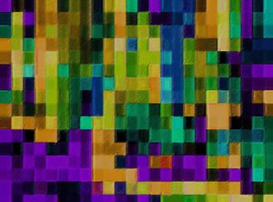 天空的组织，2020，（混合媒体） 作者 亚历克斯·卡明克