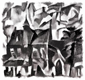 view（black）＃3,2016， 作者 亚历克斯·卡明克