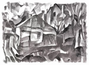 view（black）＃4,2016， 作者 亚历克斯·卡明克
