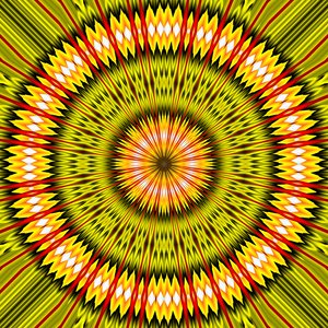 yellow eye,2019,(digital) 作者 亚历克斯·卡明克