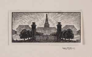丹麦语  H. Hertz 的 "Posthuset i Hirschholm "小插图
