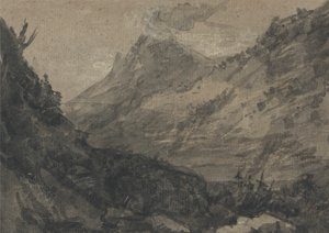 山区景观 作者 亚历山大·科曾斯