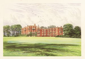 英格兰约克郡坦普尔-纽瑟姆。1880年（雕刻） 作者 亚历山大·弗朗西斯（后）莱登