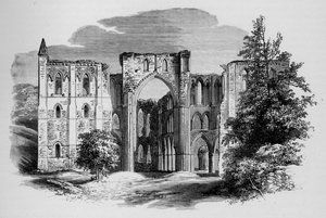 北部合唱团，Rievaulx修道院，c1880，1897年 作者 亚历山大·弗朗西斯·莱登