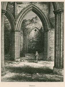 Rievaulx修道院，Vestry 作者 亚历山大·弗朗西斯·莱登