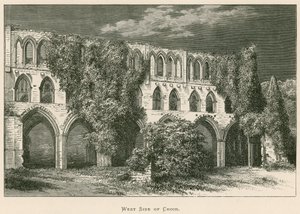 Rievaulx修道院，合唱团西侧 作者 亚历山大·弗朗西斯·莱登