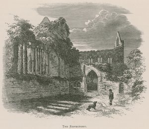 Tintern Abbey，The Refectory 作者 亚历山大·弗朗西斯·莱登