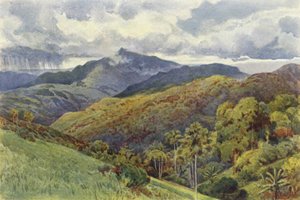 Pallekelly的山脉 作者 亚历山大·亨利·哈勒姆·默里
